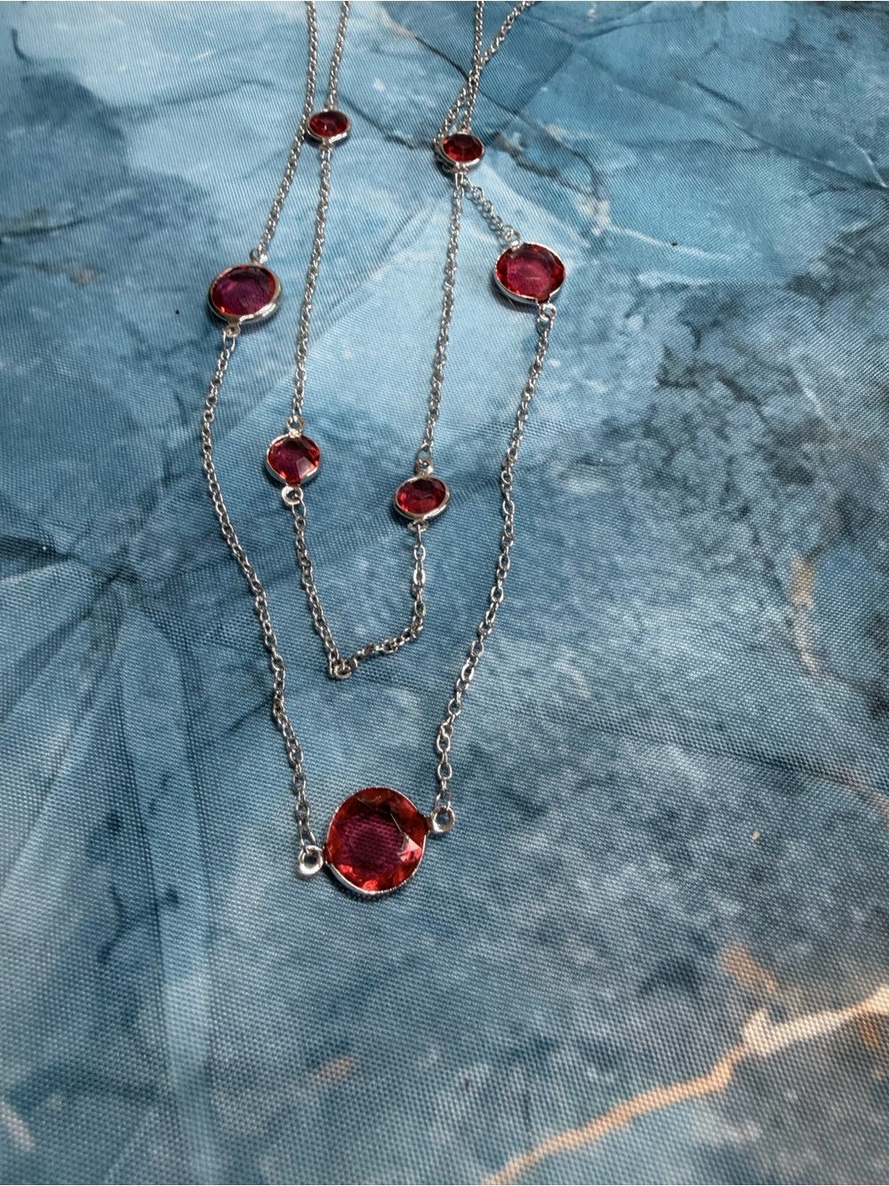Raise Your Glass Necklace and Earring set NWt